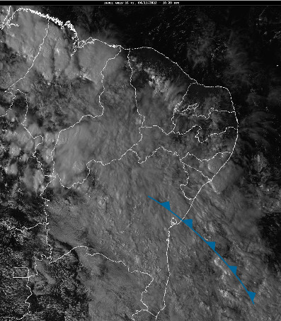 Ceará tem previsão favorável para chuva durante fim de semana