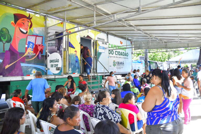 Confira locais dos serviços do Caminhão do Cidadão em Fortaleza e Caucaia