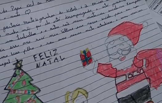 Crianças da Casa São Miguel pedem presentes de Natal por cartas; saiba como participar da campanha