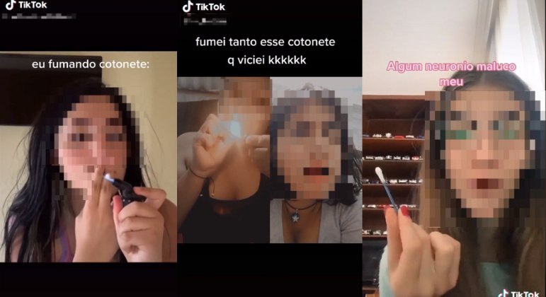 Em mais uma moda perigosa, jovens fumam cotonete e se exibem nas redes sociais; saiba os riscos