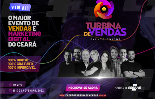 Turbina de Vendas: aprenda como vender mais e melhor em evento com grandes nomes do mercado nacional