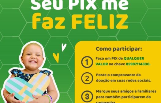 Associação Peter Pan lança a campanha “Seu PIX me faz FELIZ”