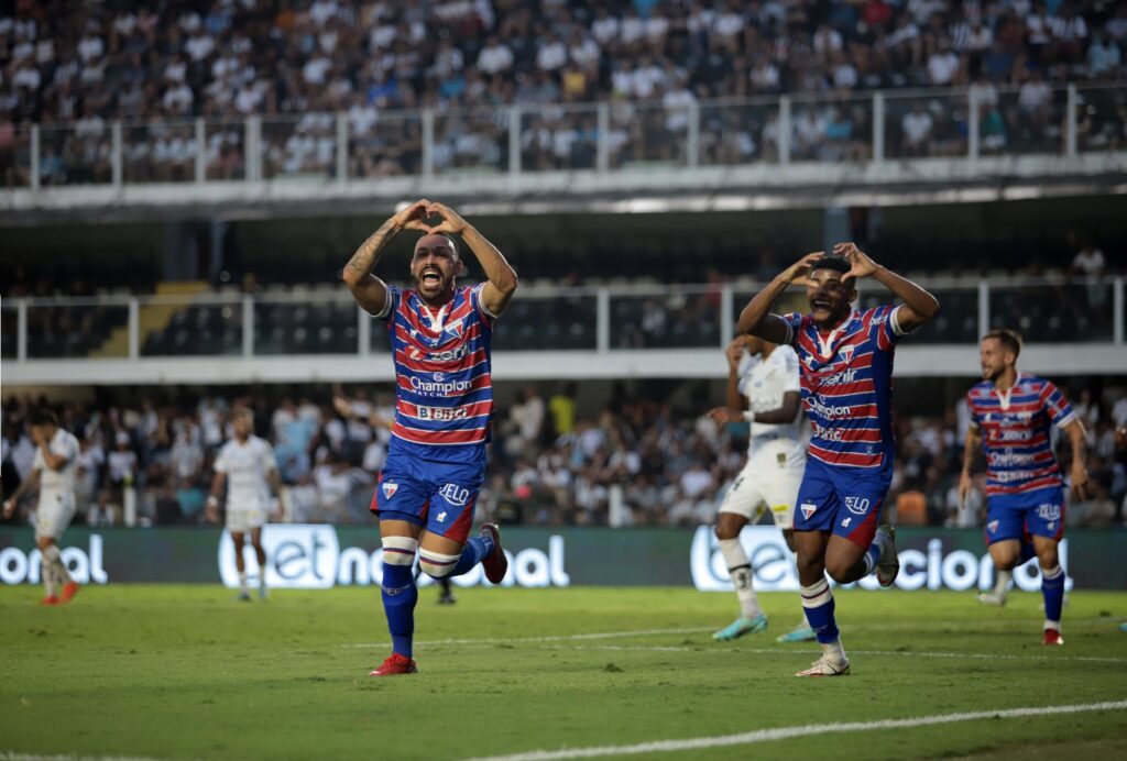 Fortaleza vence o Santos, termina em 8º e garante vaga na pré-Libertadores