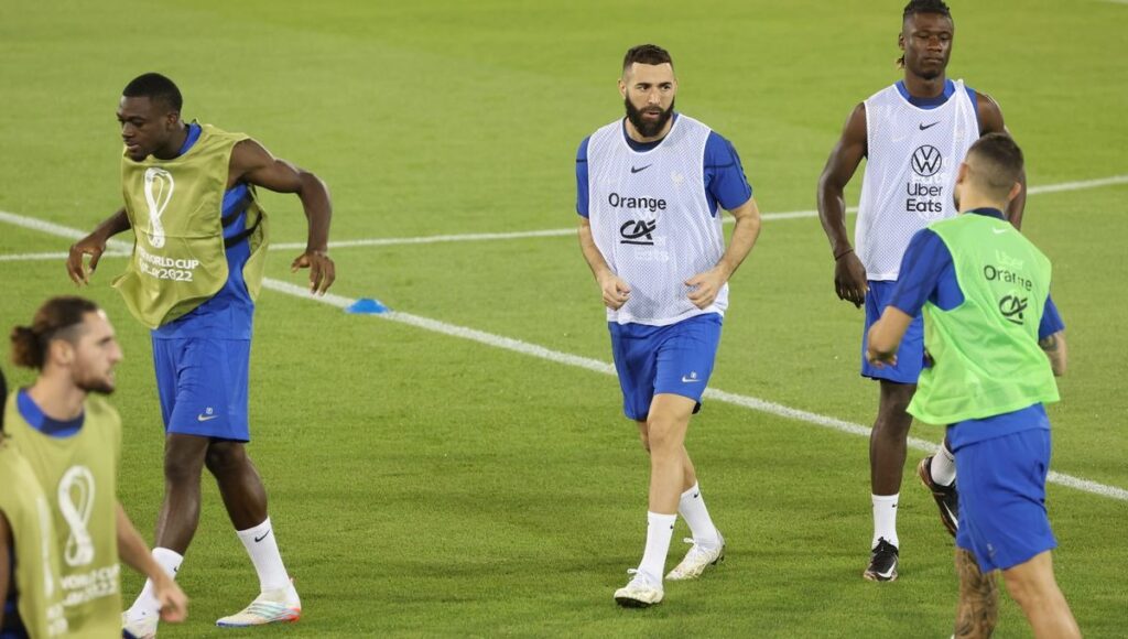 Benzema se lesiona em treino da França e corre risco de ficar fora da Copa