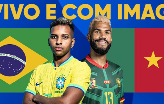 Assista ao vivo Brasil x Camarões hoje, sexta-feira (2), pela Copa do Mundo 2022