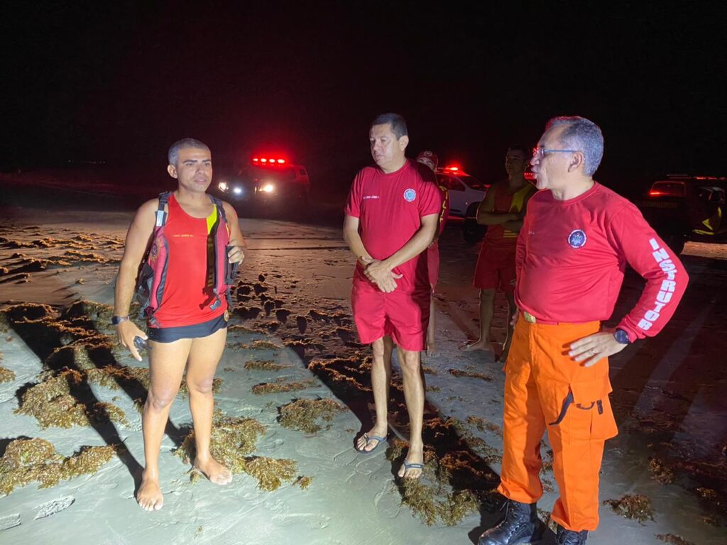 Bombeiro que desapareceu em operação na praia de Jericoacoara é resgatado em Camocim