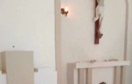 Igreja Católica é atacada em Jericoacoara