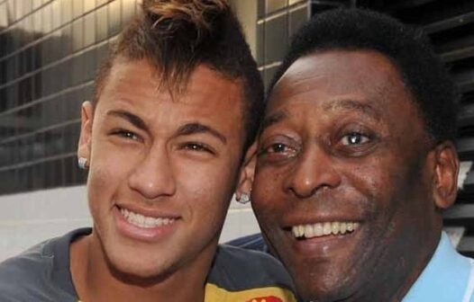 Neymar publica fotos com o Rei e se despede de Pelé através das redes sociais: ‘Magia permanecerá’