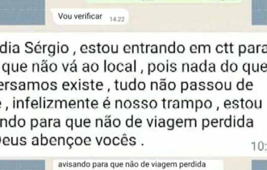 “Nosso trampo”, diz mensagem de suspeito para vítima de golpe de aluguel; entenda