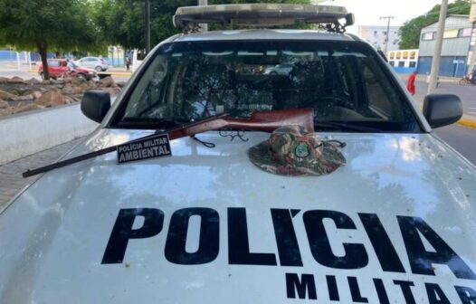 Polícia Militar apreende rifle em residência abandonada no interior do Ceará