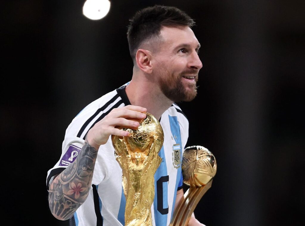 Messi é eleito pela 2ª vez o craque da Copa do Mundo