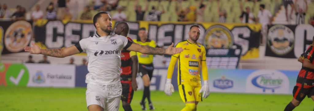 Ceará goleia Guarani de Juazeiro em estreia no Campeonato Cearense