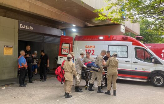 Acidente causa tumulto na estação Estácio do Metrô Rio nesta sexta-feira (20)