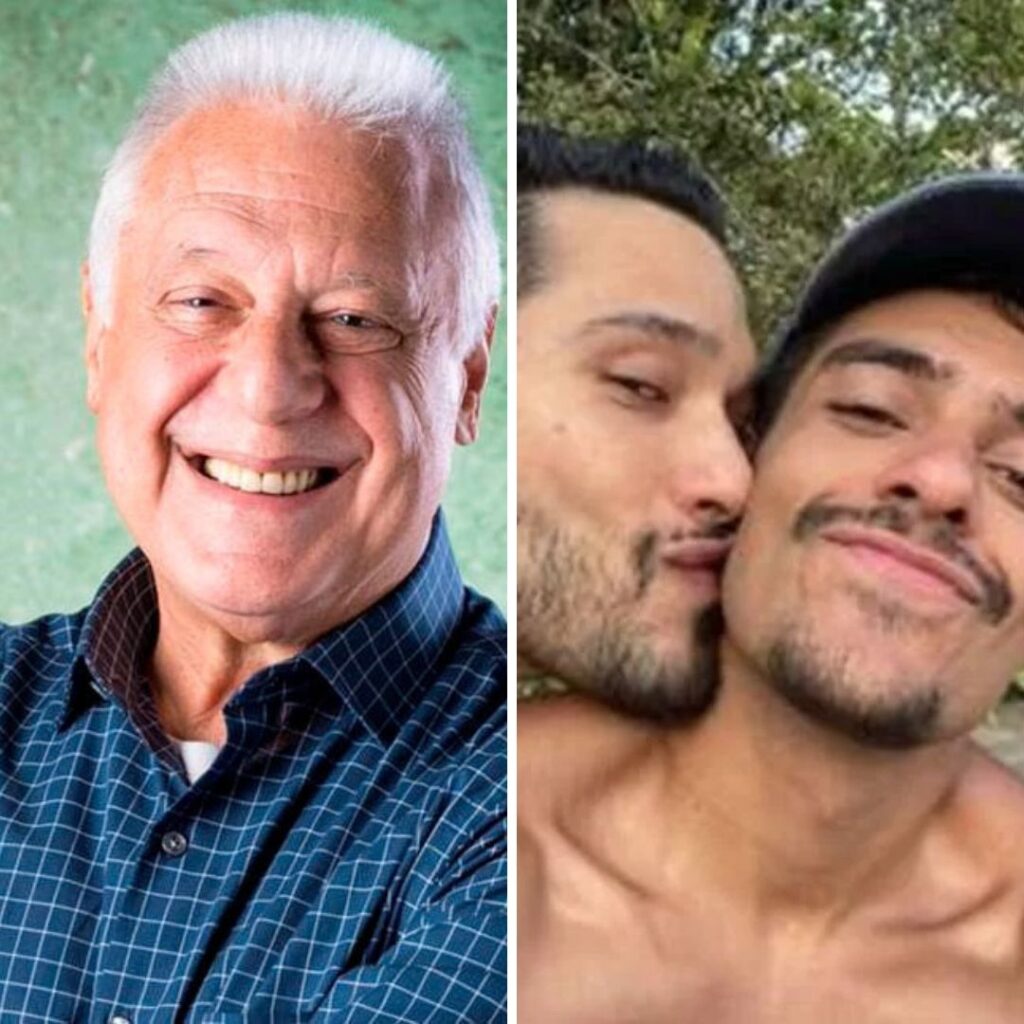 Filho do ator Antonio Fagundes, Bruno Fagundes assume namoro com Igor  Fernandez