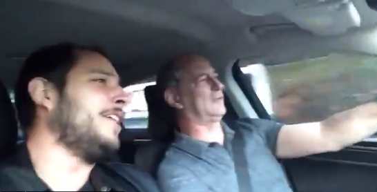 Ciro Gomes e o filho surgem cantando “Sorry”, de Justin Bieber, nas redes sociais