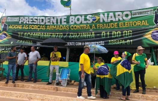 Exército e PM cercam acampamento bolsonarista em Brasília após decisão de Moraes