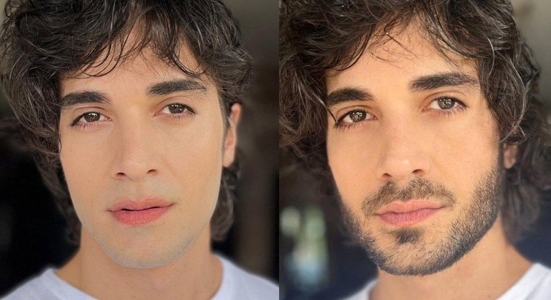 Fiuk posta foto sem barba e é comparado a Michael Jackson