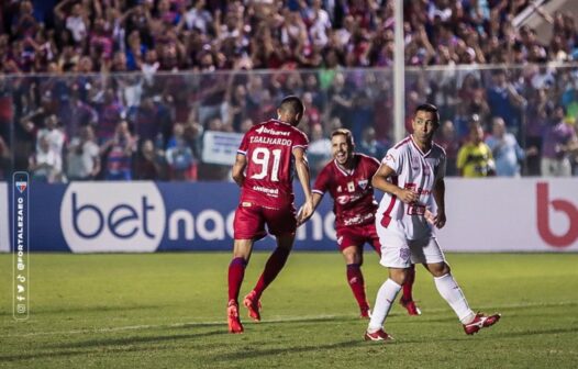 Galhardo marca e Fortaleza vence o Sergipe pela Copa do Nordeste