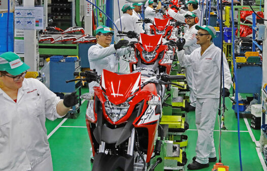 Indústria Produz Mais de 120 Mil Motocicletas em Fevereiro