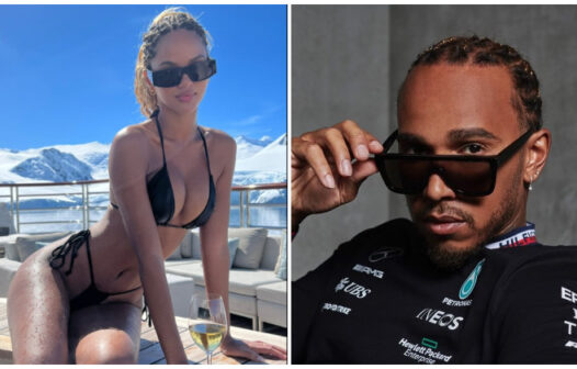 Modelo brasileira é apontada como novo affair de Lewis Hamilton