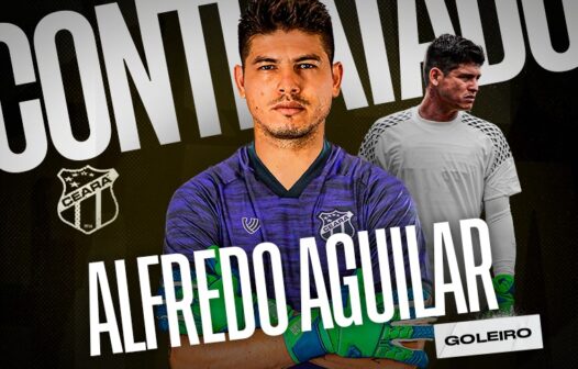 Ceará anuncia a contratação do goleiro Alfredo Aguilar