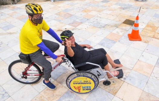 Bike sem Barreiras terá edição extra no sábado (25) na Praia de Iracema, em Fortaleza