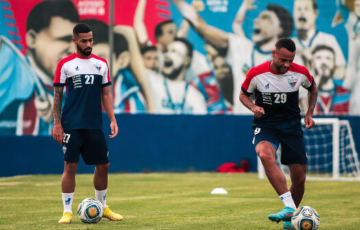 Calebe e Guilherme realizam exames e fazem 1º treino do Fortaleza