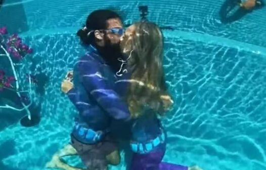 Casal quebra recorde do beijo mais longo debaixo d’água; confira vídeo