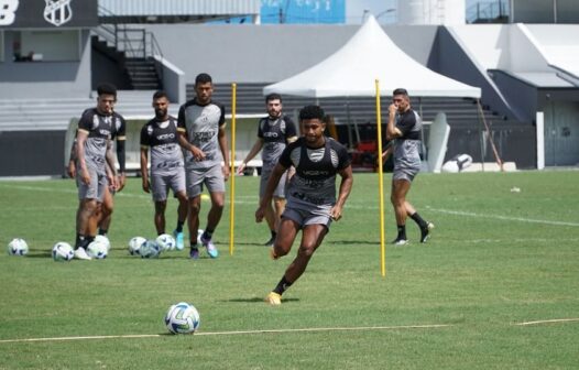 Ceará finaliza preparação em solo cearense para estreia na Copa do Brasil