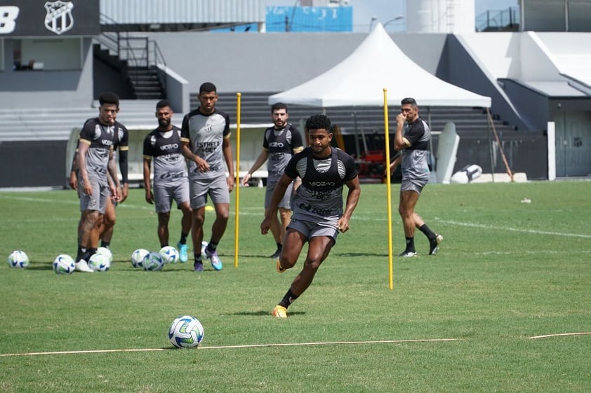 Ceará finaliza preparação em solo cearense para estreia na Copa do Brasil