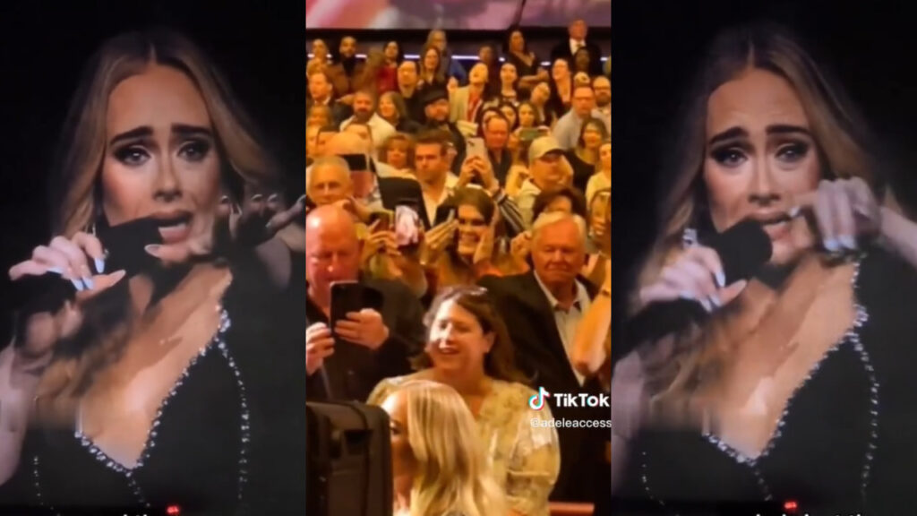 Homem faz Adele chorar em show nos EUA