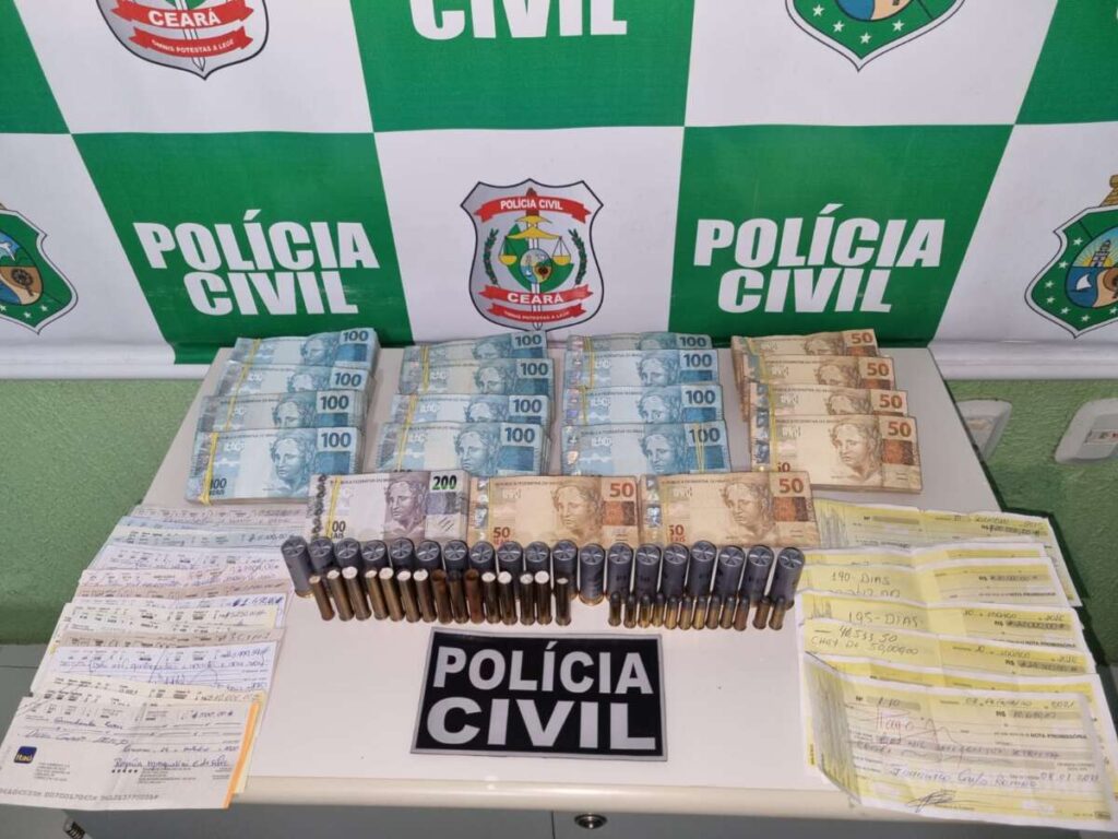 Polícia apreende R$ 170 mil em espécie e investiga possível lavagem de dinheiro em Brejo Santo