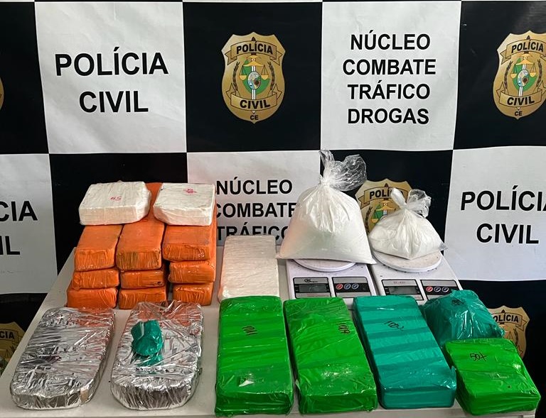 Polícia captura adolescente e apreende 13 kg de drogas no Crato