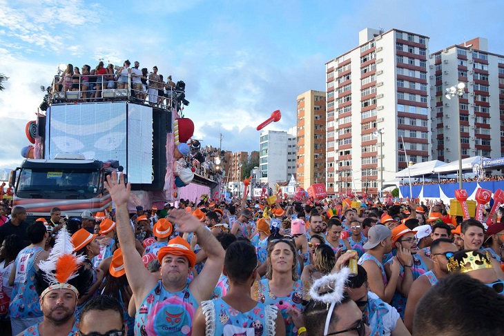 Programação do Carnaval de Salvador desta segunda-feira (20)