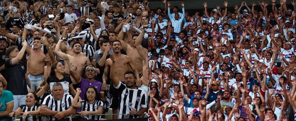 Copa do Nordeste: Clássico-Rei no Castelão terá torcida meio a meio