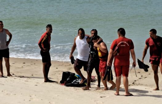 Velejador de Kitesurf é resgatado pelo corpo de bombeiros após ficar à deriva