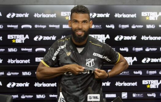 Willian Maranhão é apresentado pelo Ceará e quer brigar por posição: ‘vim para qualificar’