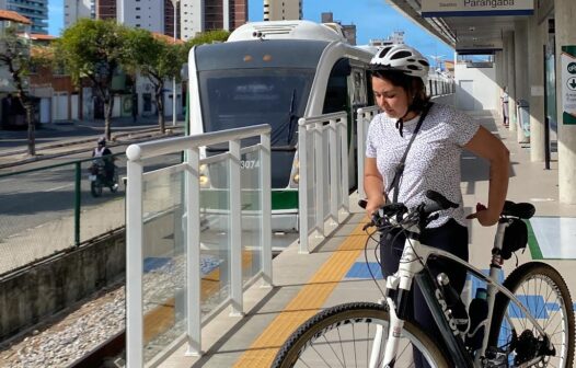 Acesso de bicicletas no VLT Parangaba-Mucuripe está liberado; confira regras de utilização