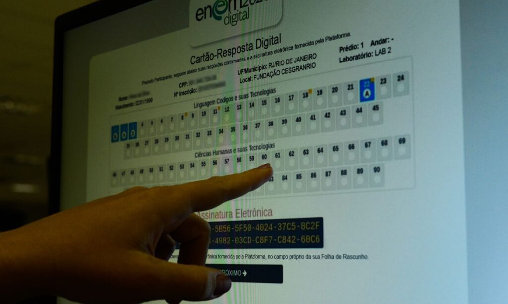 Inep anuncia cancelamento do Enem Digital após baixa adesão de estudantes