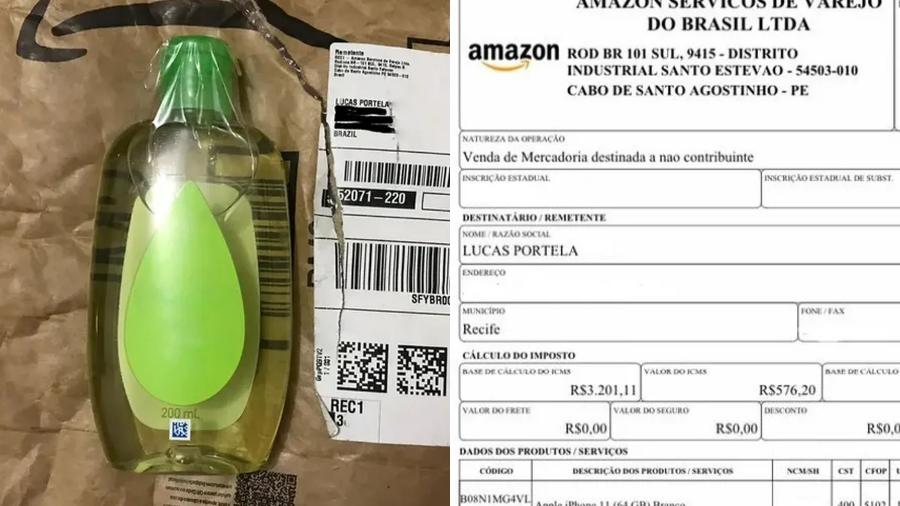 Jovem compra iPhone em site online e recebe perfume para bebê em Pernambuco