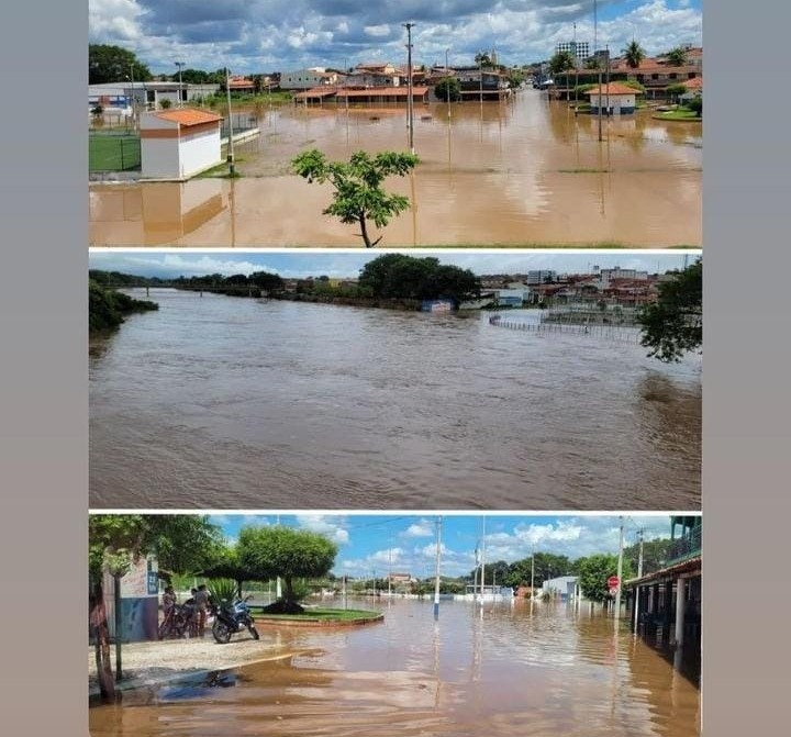 Lavras da Mangabeira decreta situação de emergência pública, após Rio Salgado transbordar e isolar comunidades