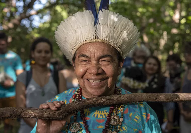 Pioneirismo: Cacique Pequena, a primeira mulher do país a liderar uma tribo indígena