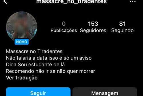 Polícia apreende menor por criar perfil em rede social anunciando massacre em escola