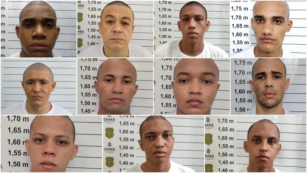 Veja quem são os 11 fugitivos de penitenciária em Itaitinga, na Grande Fortaleza