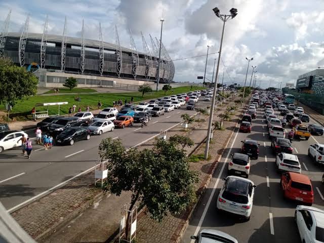 AMC realiza operação de trânsito no entorno do Castelão neste domingo (19)