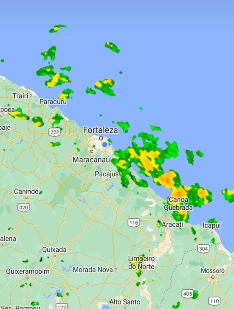 Domingo e segunda podem ter mais chuvas no Ceará, diz Funceme