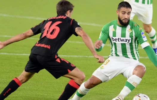 Betis x Real Sociedad: assista ao vivo à partida do Campeonato Espanhol