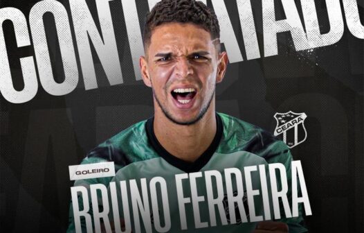 Ceará anuncia a contratação do goleiro Bruno Ferreira, ex-Caxias