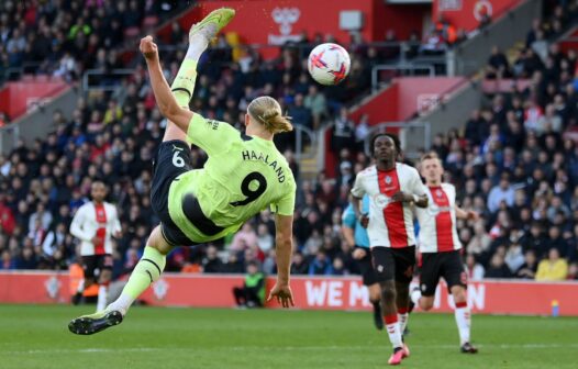 Haaland faz golaço e Manchester City vence Southampton