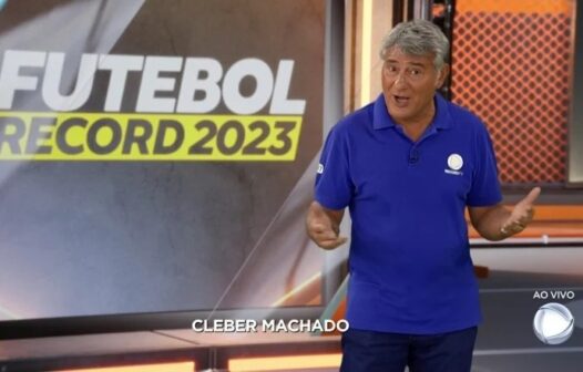 Na Record TV, Cleber Machado vence a Globo em jogo entre Água Santa e Palmeiras